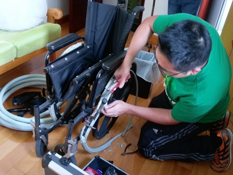 復康資源 - 維修手推輪椅