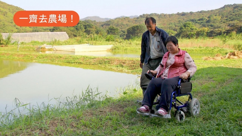 【坐着輪椅去旅行】農夫自費改建農場　NGO組團本周日往摘菜餵魚