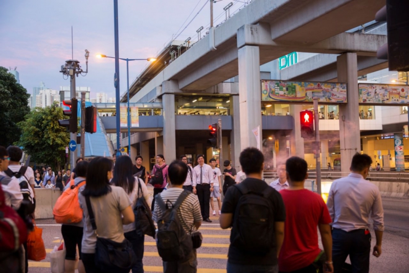地政總署於九龍東建立3D行人道路網，推動香港成為「易行城市」