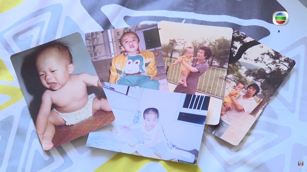 小時候的志傑。