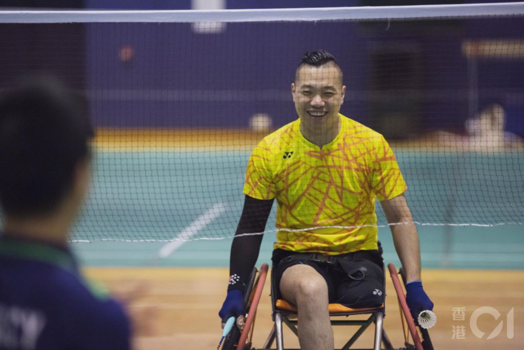 世界排名第二的陳浩源，將代表香港出戰東京殘奧。