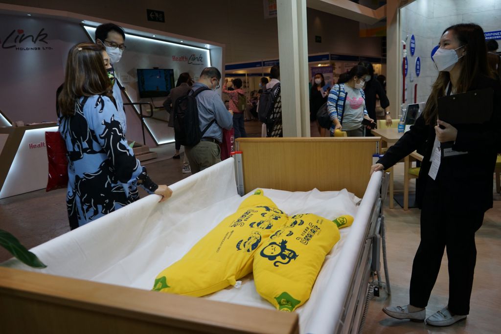 是次博覽吸引百多間參展單位，並展出近600件樂齡科技產品。