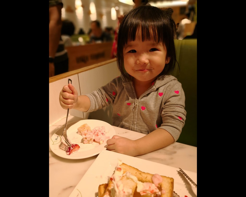 出事前的天瑜精靈可愛。