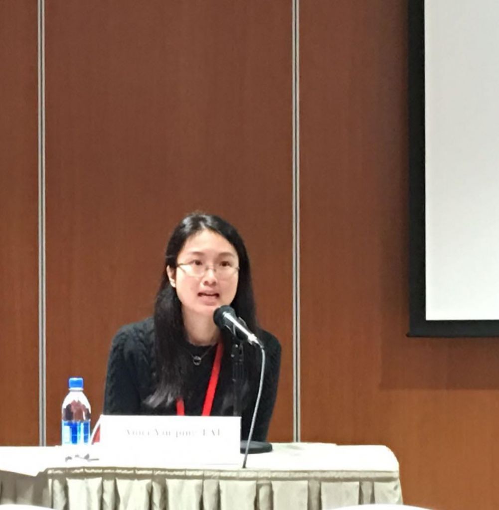 戴醫生不時出席癌症專題演講。