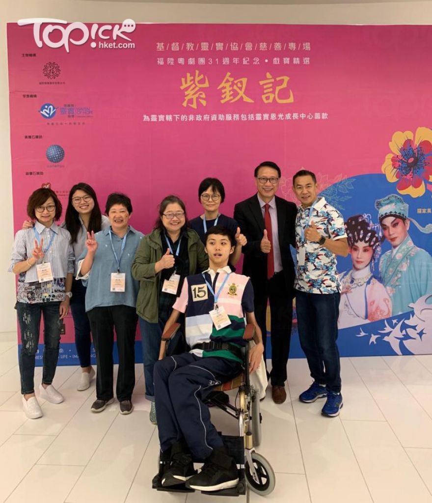 每當學校或成長中心有活動，羅總監也必盡量抽空出席，陪伴學生，把握相處時光。