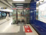 博览馆站内设有升降机连接月台及大堂