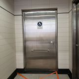 Accessible toilets at the station